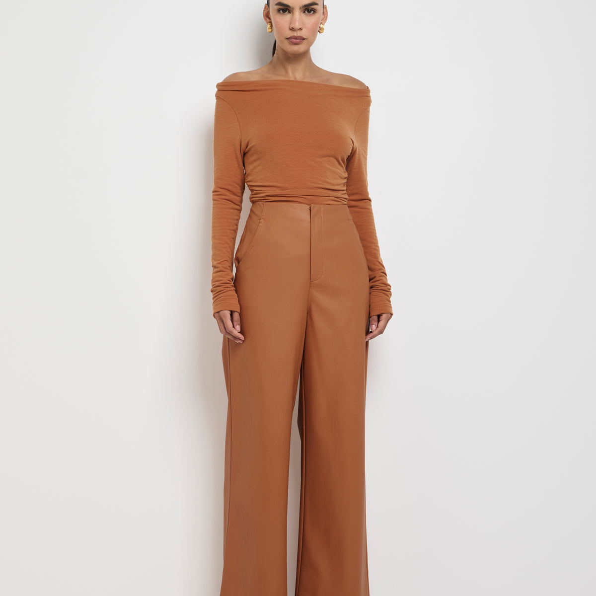 Ginger Slouch Top