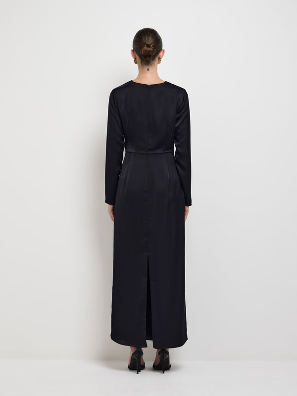 SHEIKE Zari Dress Black 1007632 Back Image