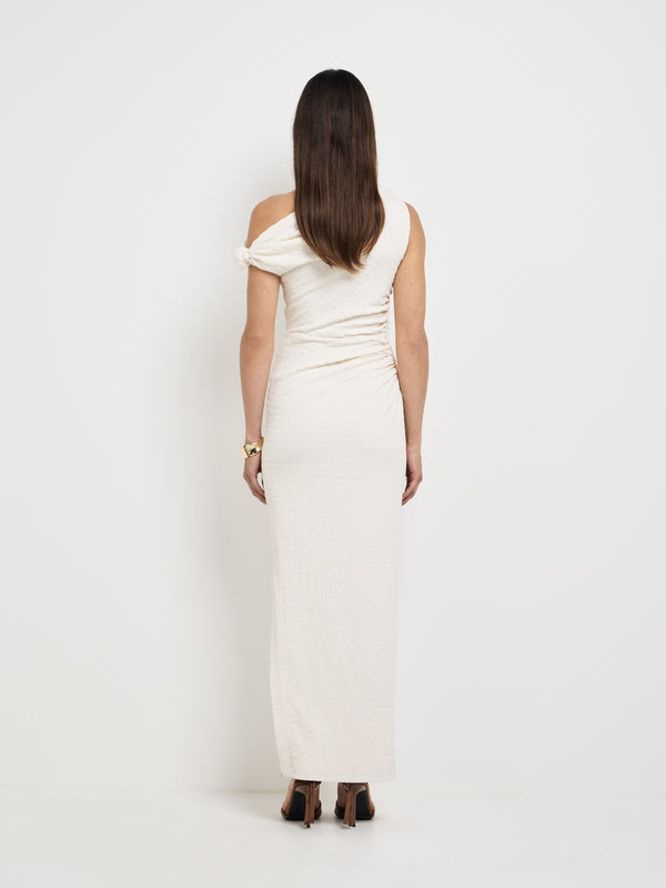 SHEIKE Willow Midi Dress Ecru 1007658 Back Image