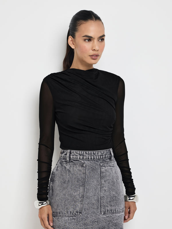 SIze8 SHEIKE Midnights Top Black 1007664 Detail Image