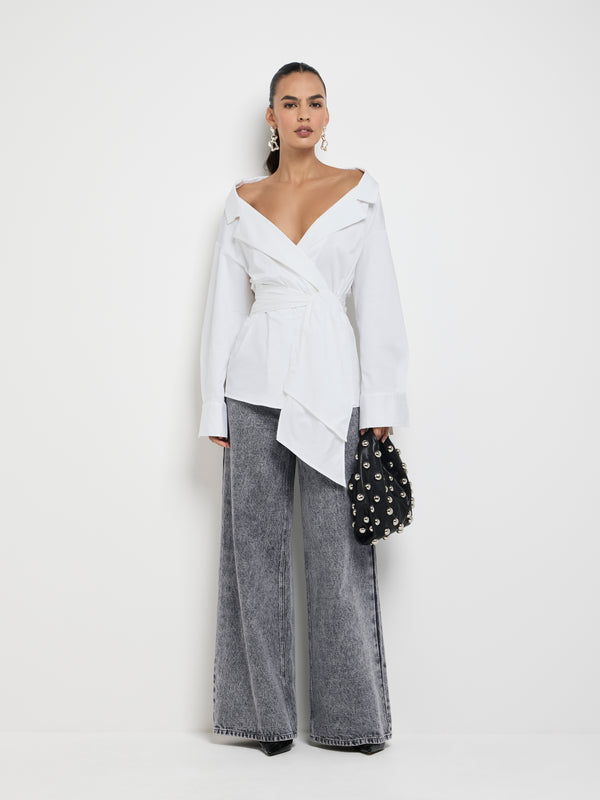 SHEIKE Mae Shirt White 1007668 Front Styled Image