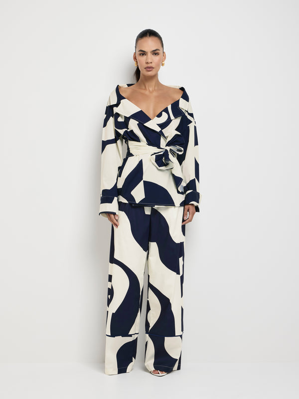 SHEIKE Ripple Shirt Abstract 1007669 Front Image