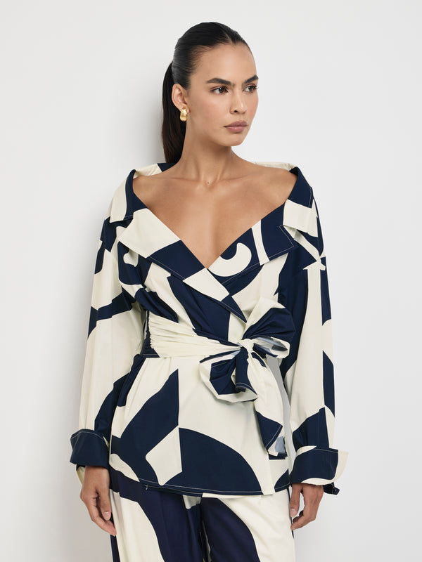 Size8 SHEIKE Ripple Shirt Abstract 1007669 Detail Image