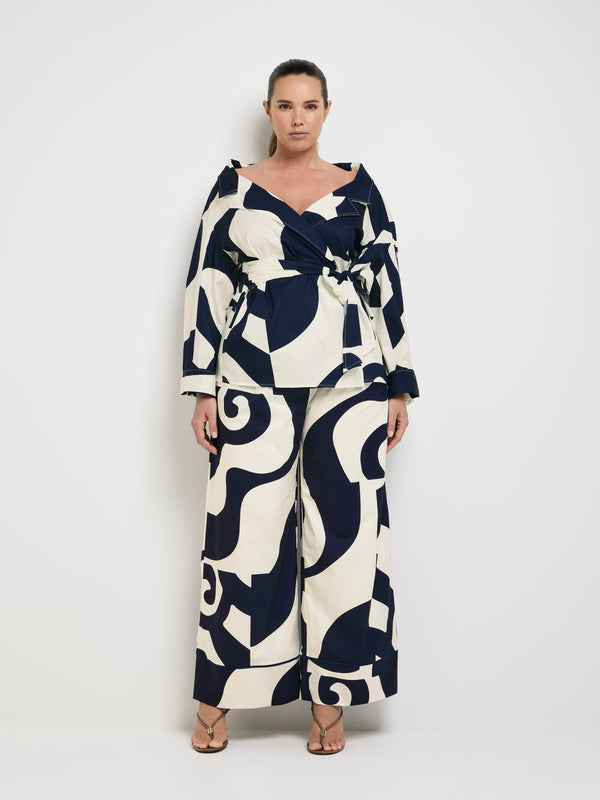 Size16 SHEIKE Ripple Shirt Abstract 1007669 Front Image