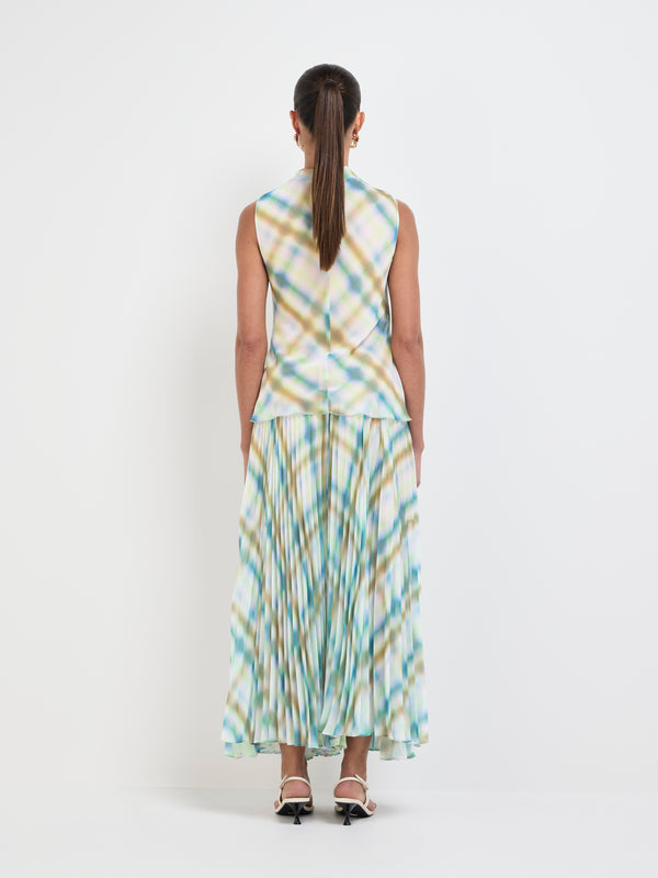 SHEIKE Ada Top Check 1007670 Back Image