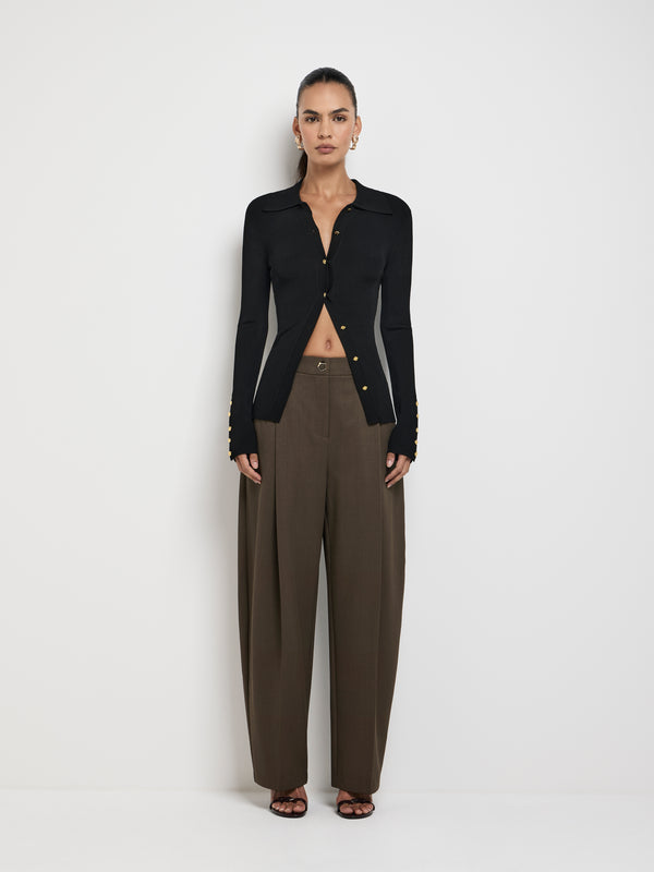 SHEIKE Chelsea Pant Mocha 1007686 Front Image Styled