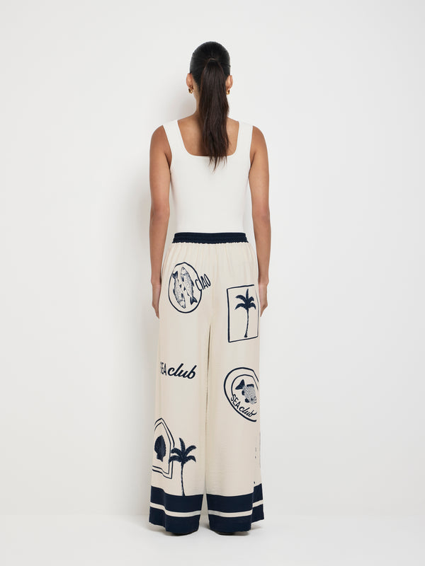 SHEIKE Sea Club Pant Print 1007683 Back Image