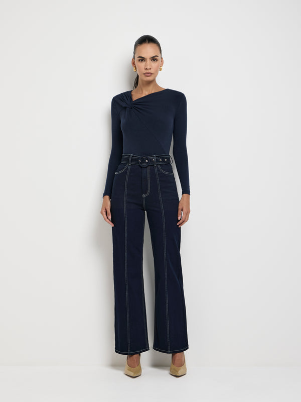 SHEIKE Sofia Pant Dark Indigo 1007714 Front Image