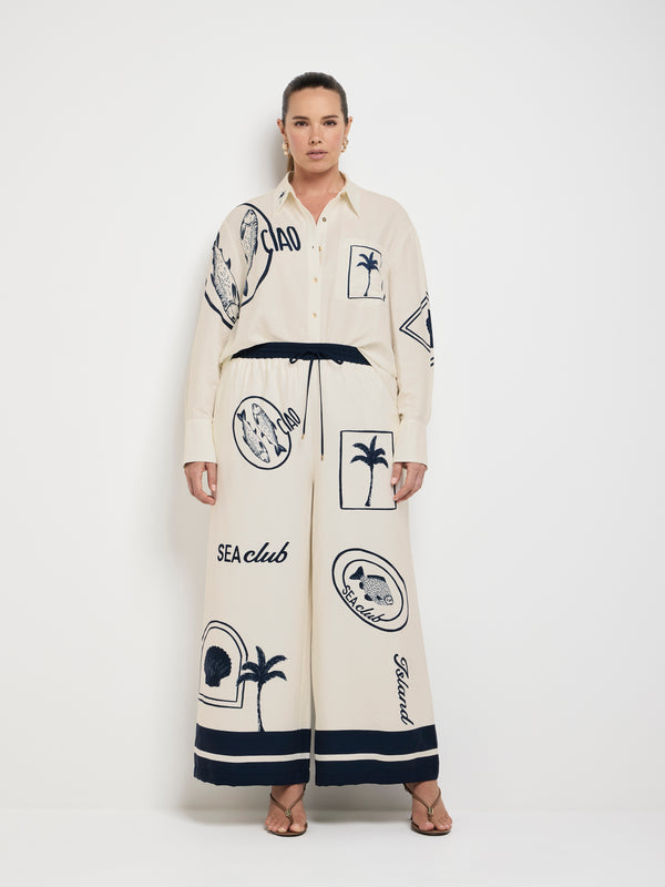 Size16 SHEIKE Sea Club Shirt Print 1007702 Detail Image