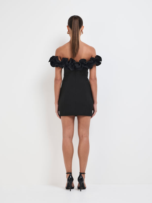 SHEIKE Blissful Mini Dress Black 1007703 Back Image