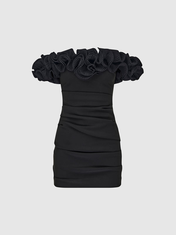 SHEIKE Blissful Mini Dress Black 1007703 Ghost Image