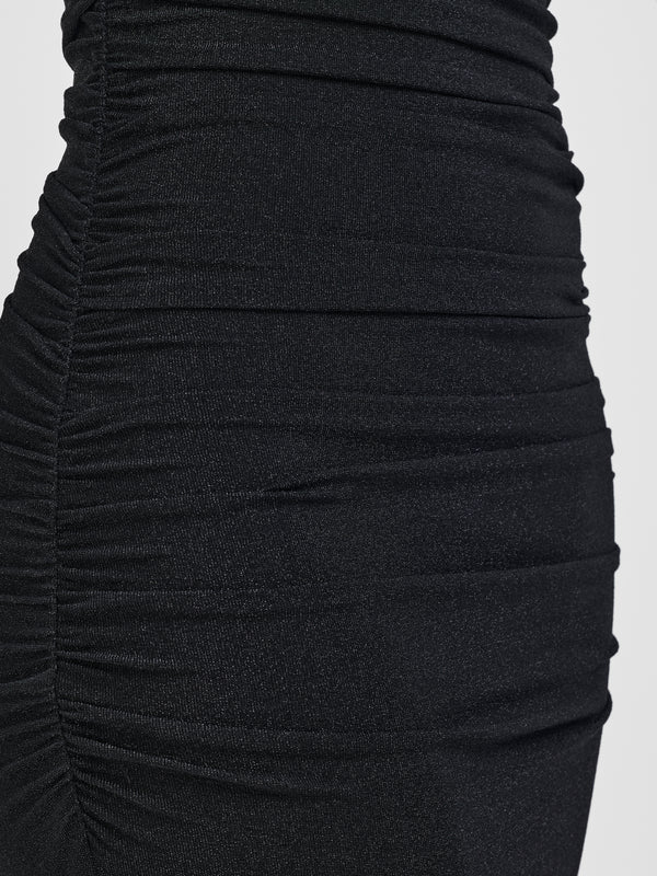 SHEIKE Mya Dress Black Metallic 1007706 Detail Fabric Image