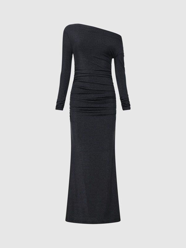 SHEIKE Mya Dress Black Metallic 1007706 Ghost Image