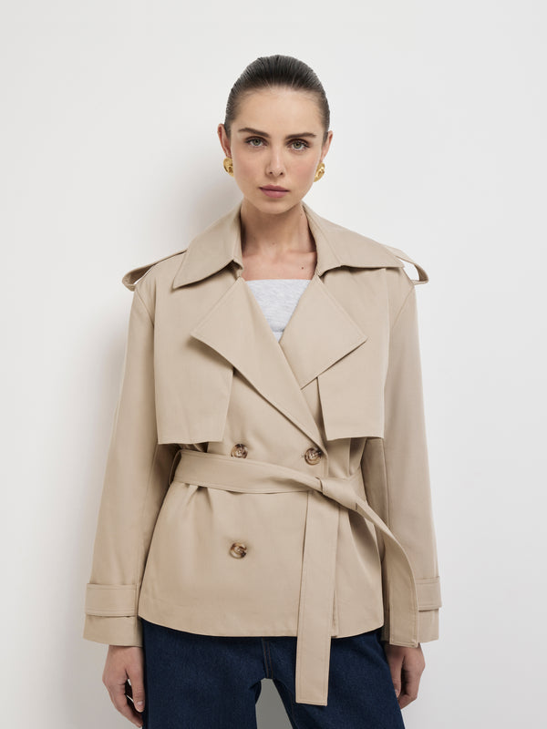 Size8 SHEIKE Tiva Jacket Tan 1007718 Detail Image