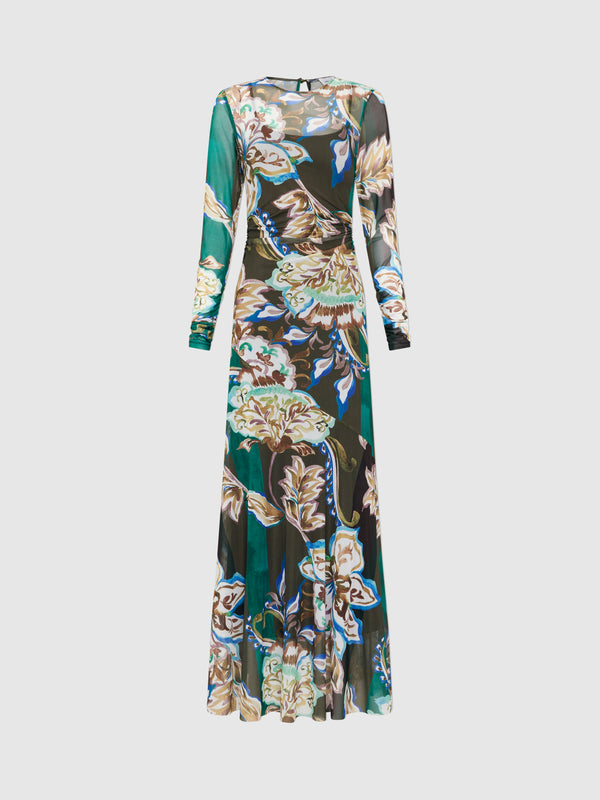SHEIKE Paloma Maxi Dress Floral 1007728 Ghost Image