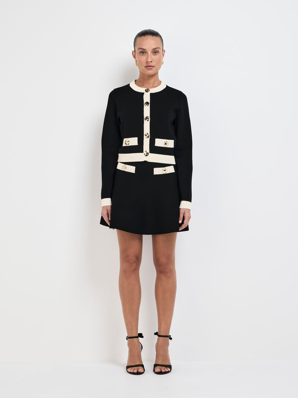 SHEIKE Fia Cardigan Black 1007752 Front Image