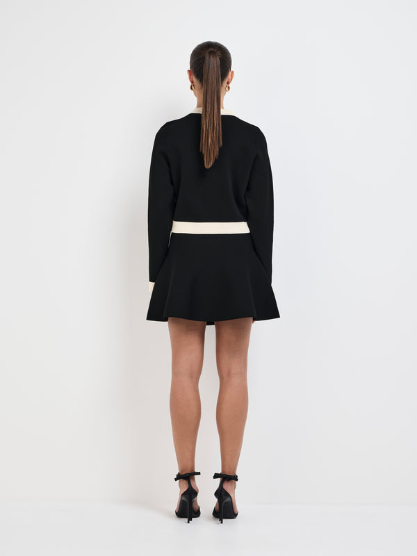 SHEIKE Fia Cardigan Black 1007752 Back Image