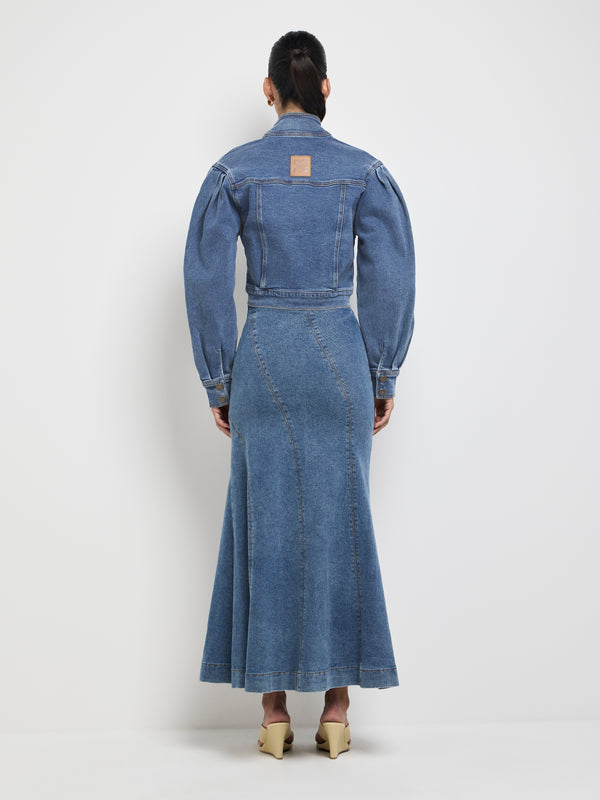 SHEIKE Ria Jacket Denim 1007753 Back Image