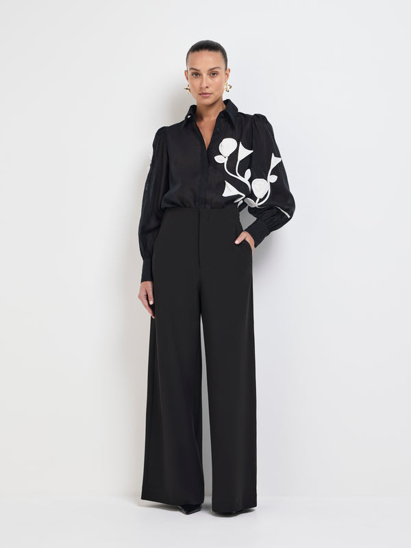 SHEIKE Santiago Pant Black 1007755 Front Image Styled