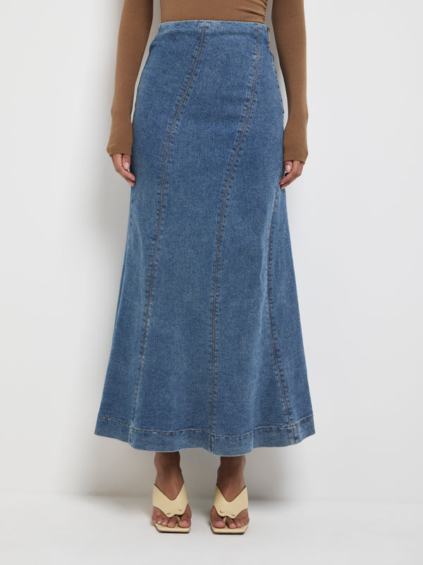 Size8 SHEIKE Ria Denim Skirt Denim 1007756 Detail Image