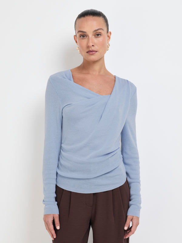 Size8 SHEIKE Dahlia Top Powder Blue 1007765 Detail Image