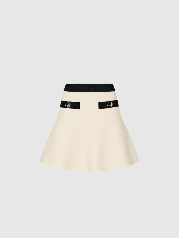 SHEIKE Fia Skirt Cream 1007769 Ghost Image