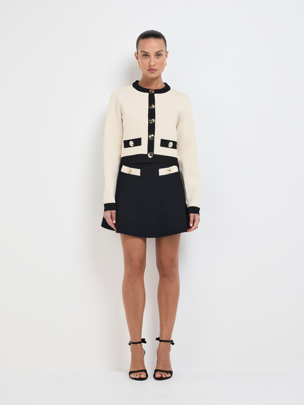 SHEIKE Fia Cardigan Cream 1007770 Front Image Styled