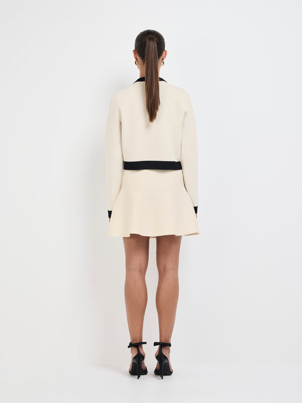 SHEIKE Fia Cardigan Cream 1007770 Back Image