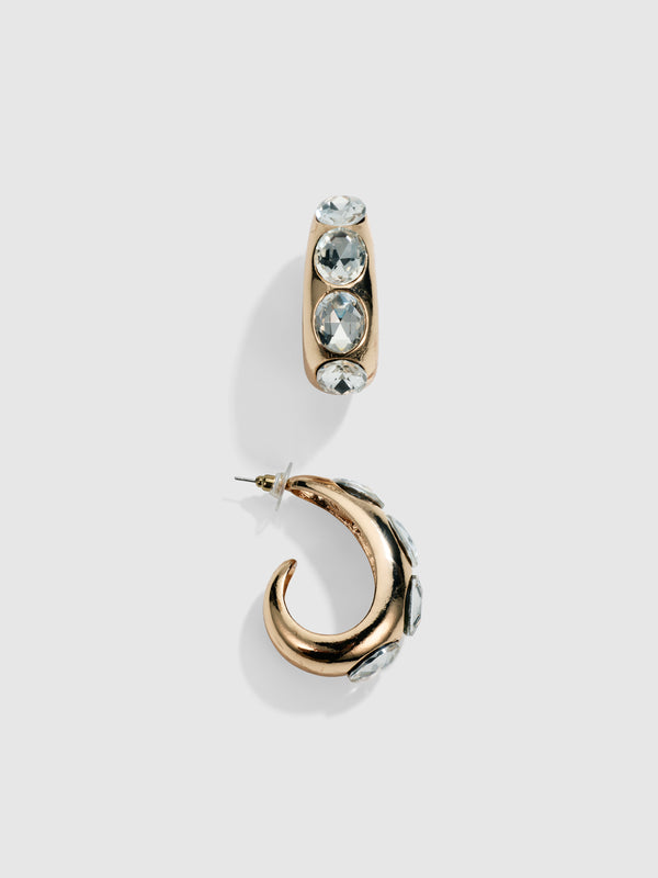 SHEIKE Tula Earrings 1007778 Gold Detail Image