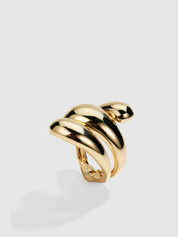 SHEIKE Roza Bangle Gold 1007783 Detail Ghost Image