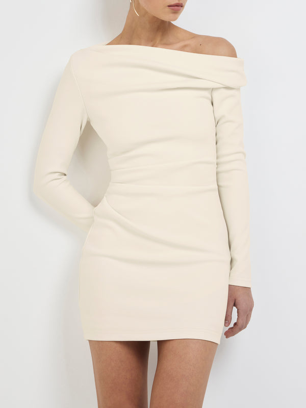 SHEIKE Brydie Mini Dress Cream 1007790 Detail Image