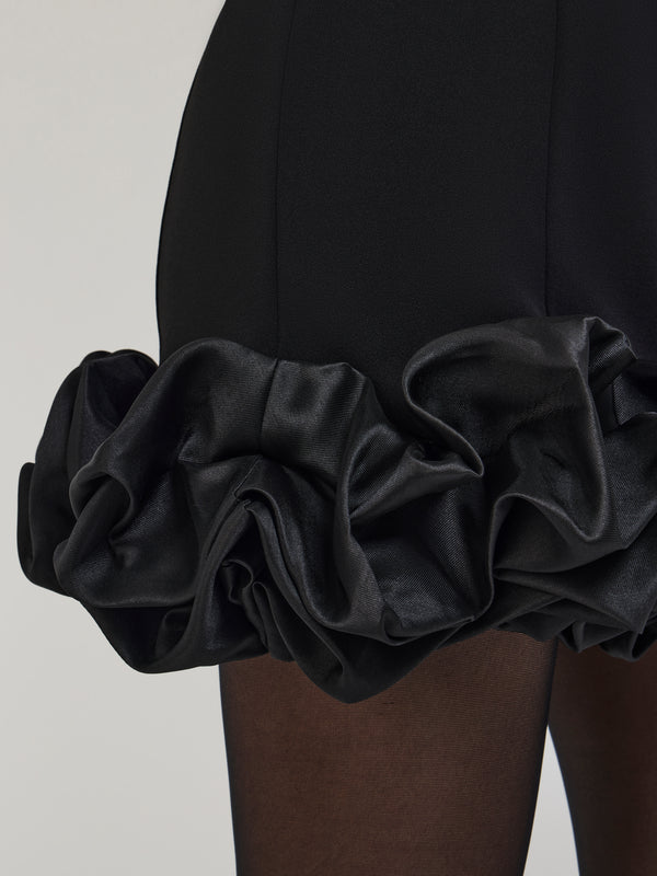 SHEIKE Nadine Mini Dress Black 1007796 Fabric Swatch Image