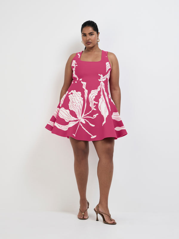 Size16 SHEIKE Isla Floral Mini Dress Floral 1007797 Front Image