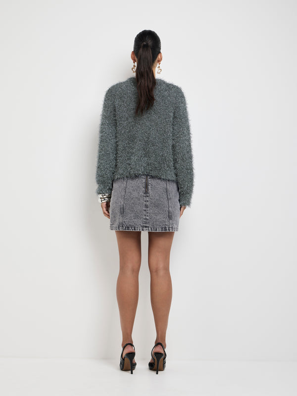 SHEIKE Annette Jumper Gunmetal 1007800 Back Image