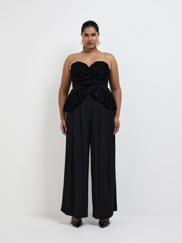 Size16 SHEIKE Soraya Bustier Black 1007806 Front Image