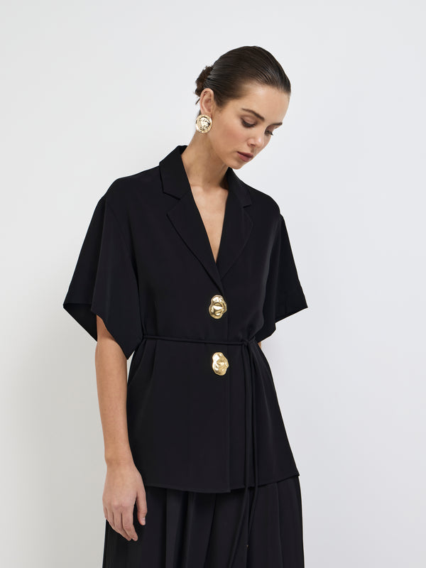 SHEIKE Grace Shirt Black 1007808 Detail Image