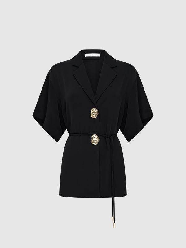 SHEIKE Grace Shirt Black 1007808 Ghost Image