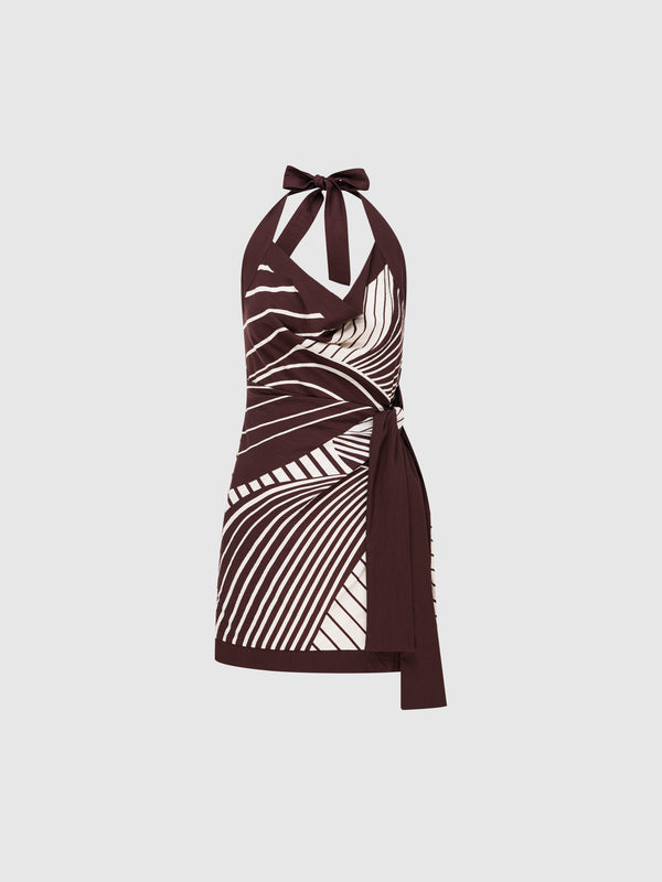 SHEIKE Montmartre Stripe Mini Dress Print 1007812 Ghost Image