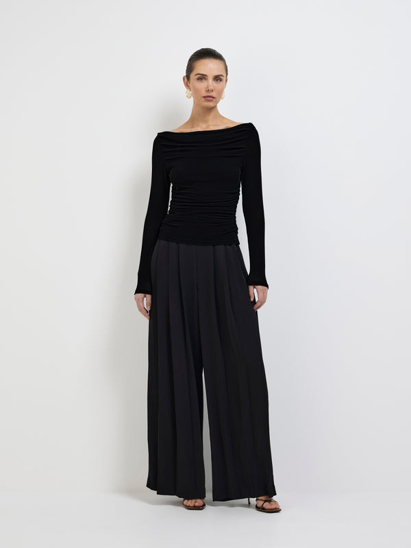 SHEIKE Yvette Top Black 1007818 Front Image