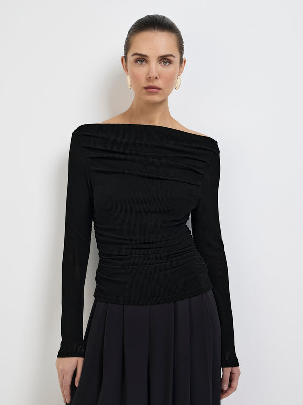 Size8 SHEIKE Yvette Top Black 1007818 Detail Image