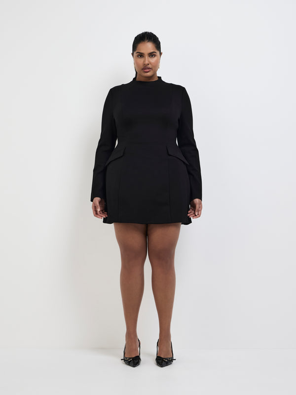 Size16 SHEIKE Alora Mini Dress Black 1007819 Front Image