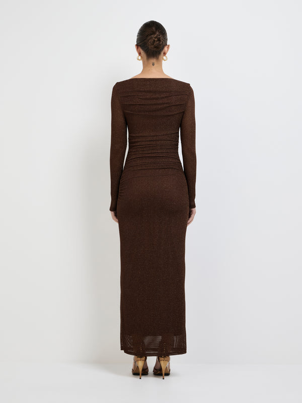 SHEIKE Jasmine Dress Broze 1007823 Back Image