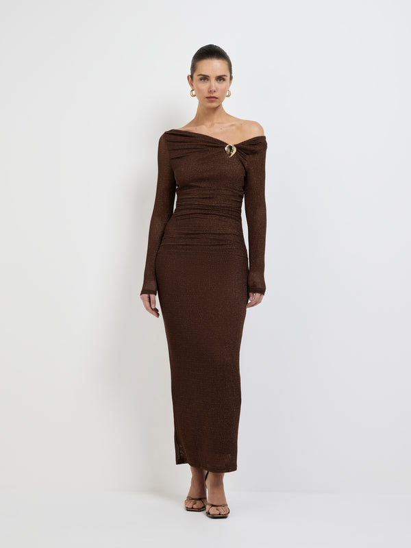 SHEIKE Jasmine Dress Broze 1007823 Front Styling Image