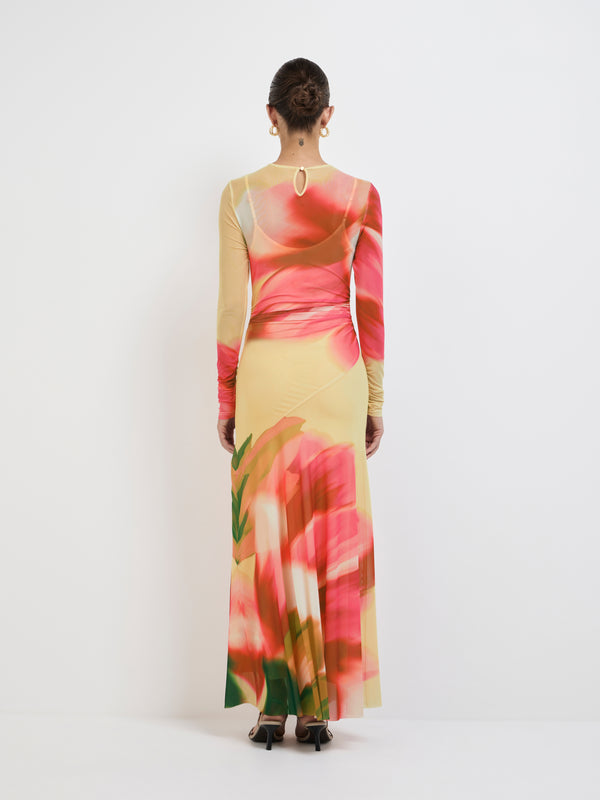 SHEIKE Sabrina Maxi Dress Floral 1007839 Back Image