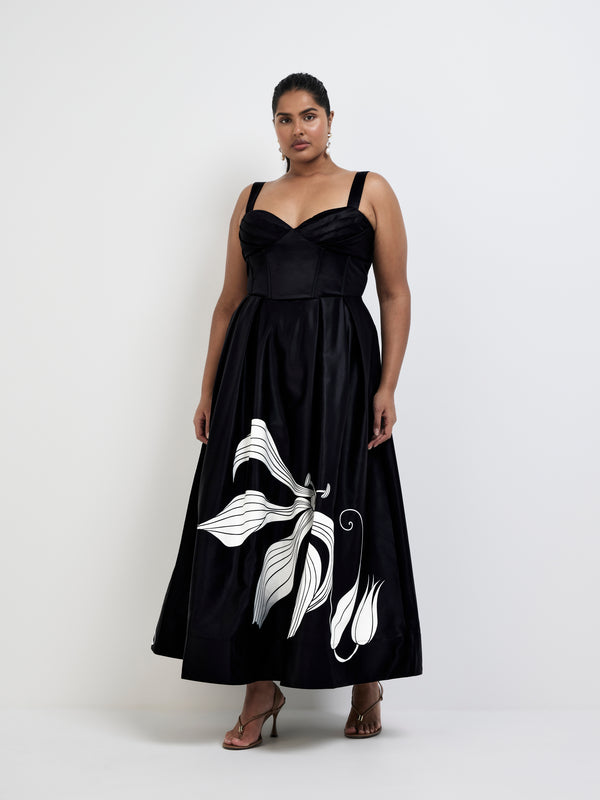 Size16 SHEIKE Lotus Gown Floral 1007846 Front Image