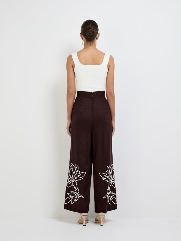 SHEIKE Jardan Pant Floral 1007847 Back Image