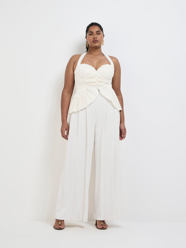 Size16 SHEIKE Adele Pant Ivory 1007802 Front Image