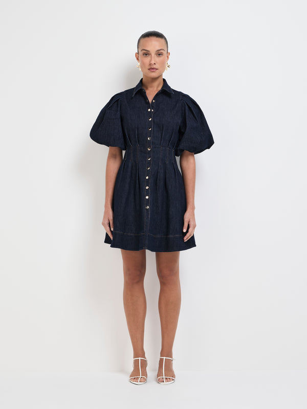 Size8 SHEIKE Blaire Mini Dress Indigo 1007849 Front Image