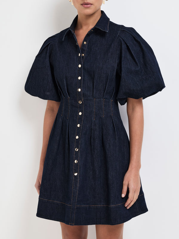 SHEIKE Blaire Mini Dress Indigo 1007849 Detail Image