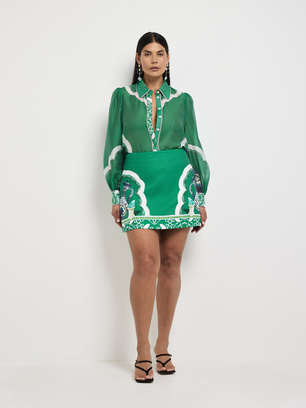 Size12 SHEIKE Helena Mini Skirt Print 1007858 Front Image